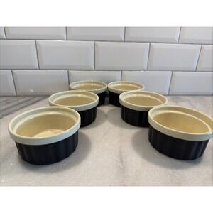 Set Of 6 Nouvelle Cuisine Mini 4in Ramekins GW995